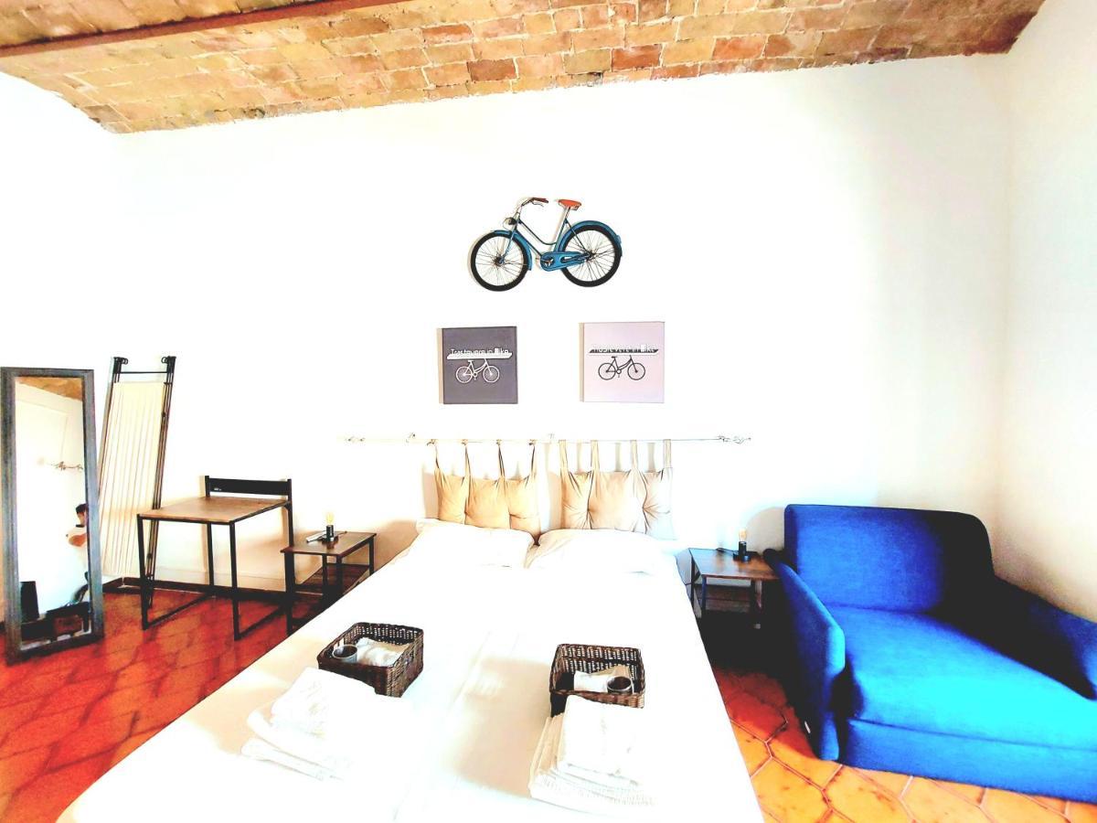 Trastevere In Bike - Con Wi-Fi E Ac Rome Luaran gambar